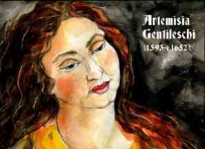 Artemisia Gentileschi by Nuria Vives